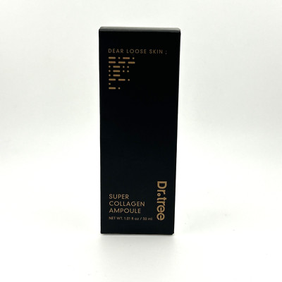 Dr.Tree Super Collagen Ampoule  ''Dear Loose Skin'' 1oz / 30ml Sealed Exp:06/2025