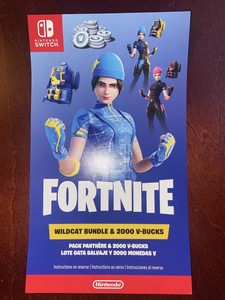 Nintendo Switch Fortnite Wildcat Paquete Codigo 2000 V Dolares Ee Uu Codigo De Solo Lectura Ebay Switch Fortnite Code Expensive Switch Fortnite Code Expensive Nintendo Switch Fortnite Wildcat Paquete Codigo 2000 V Dolares Ee Uu Codigo De Solo Lectura Ebay