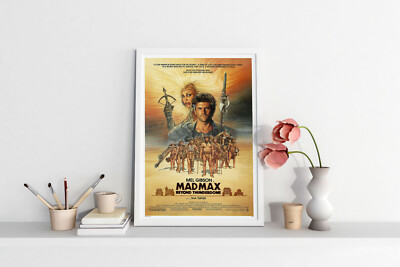 Mad Max Mel Gibson klassischer Film - Leinwand - gerahmt oder Poster verfügbar - 03