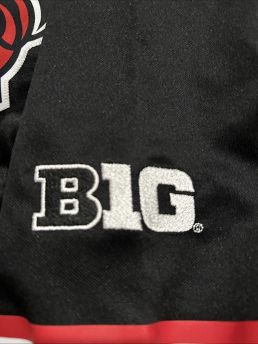 Adidas NCAA Rutgers Scarlet Knights Retro Vintage Shirt S IN2020 Black Jersey - Picture 4 of 8