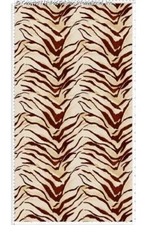 Crepe Techno Printed Audley, Zebra Print Knit Prom Fabric