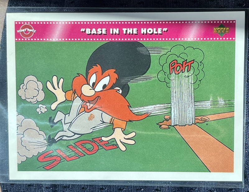 1992 Upper Deck Comic Ball 3 #183 “Base in the Hole”Abbott/Griffey Sr/Griffey