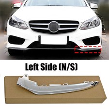 New For Mercedes W212 E350 2014-2016 Front Bumper Chrome Trim Molding Left Side