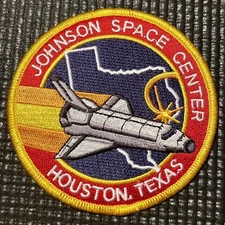 NASA JOHNSON SPACE CENTER - JSC PATCH - 3.5”