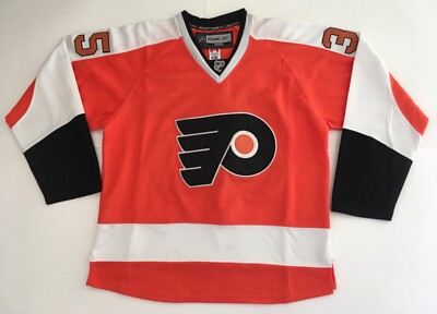 VTG 90s CCM Maska NHL Philadelphia Flyers Black Jersey Men’s