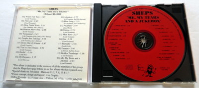The SHEPS CD Me My Tears & A Jukebox CLIFTON label DOO Wop GROUP