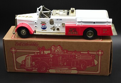 Ertl 1955 Ward LaFrance Fire Truck Pumper Pepsi Employee Edition #F893 3335 1:30