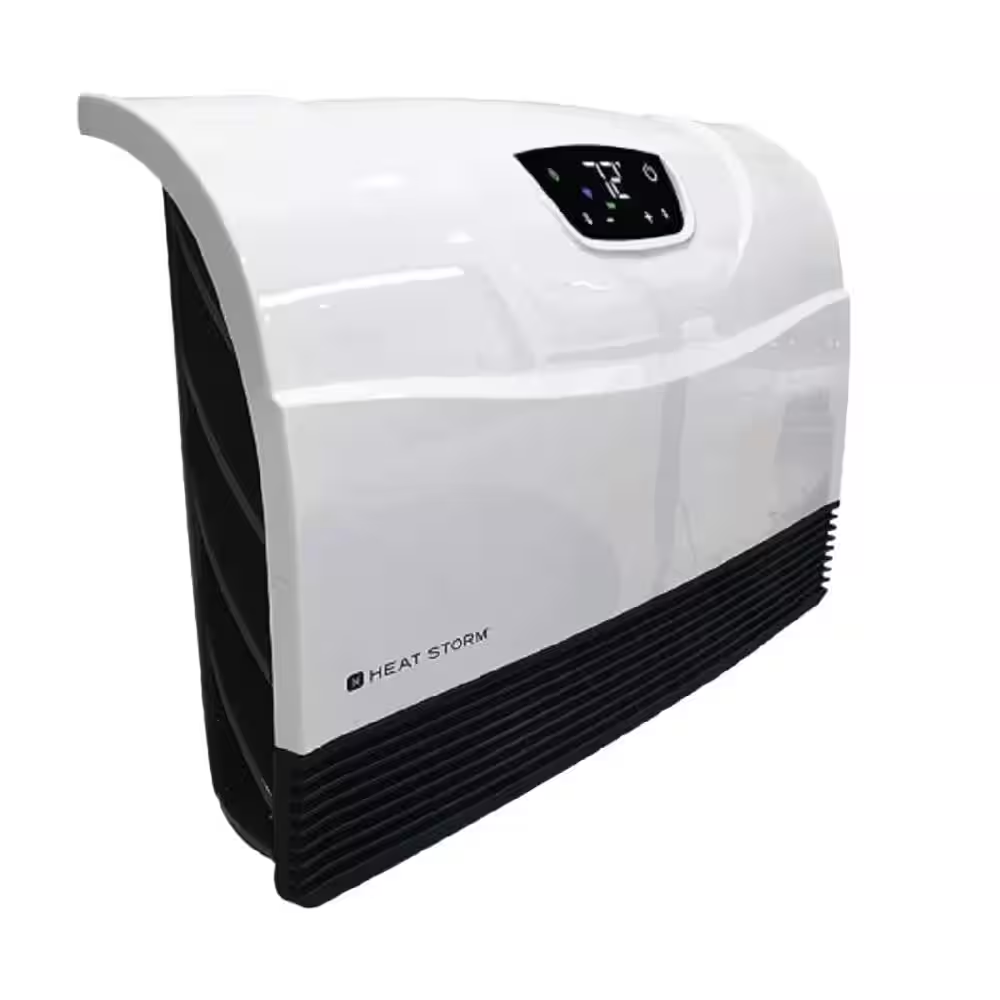 1500W 110V Infrared Wall-Mounted Heater, Wi-Fi, 16