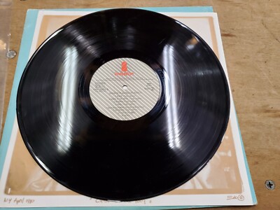 PLASTICS Origato Plastico, 1980 Invitation VIH-28013 LP, First