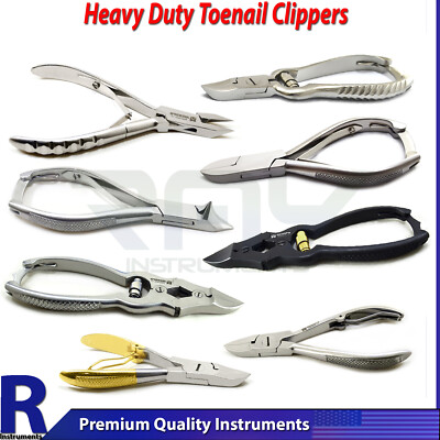 Professional Heavy Duty Toe Nail Clippers Cutters Trimming For Thick Nails NEW 