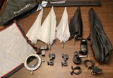 Neewer Heavy Duty professional photography lighting/umbrellas etc