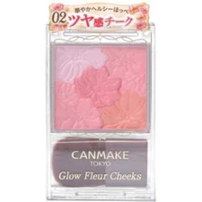Canmake Glow Fleur Cheeks 02 Cheek From Japan Bundle OK!