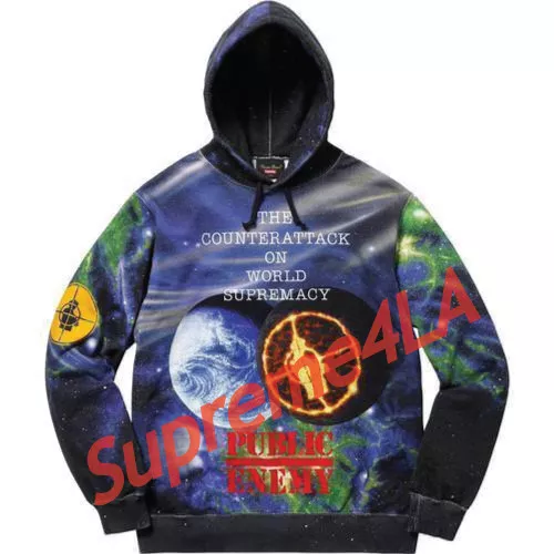 Supreme 18S/S Undercover Public Enemy Hooded Sweatshirt XL 1000