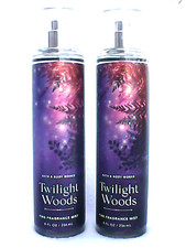 TWO Bath & Body Works Twilight Woods Fragrance Mist Perfume Body Spray Set