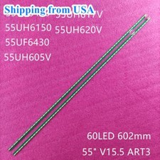 LED strips for LG 55UF6807 55UH605V 55UH620V 55UF6450 55UH6150 55UH617Y 55UH615V