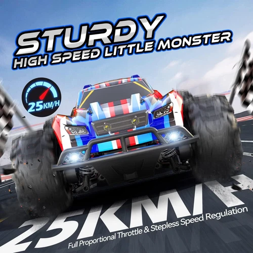 DEERC 8600E 4WD 1:20 Ferngesteuertes Auto 25KM/H Offroad RC Monster Truck 50mins - Bild 4 von 14