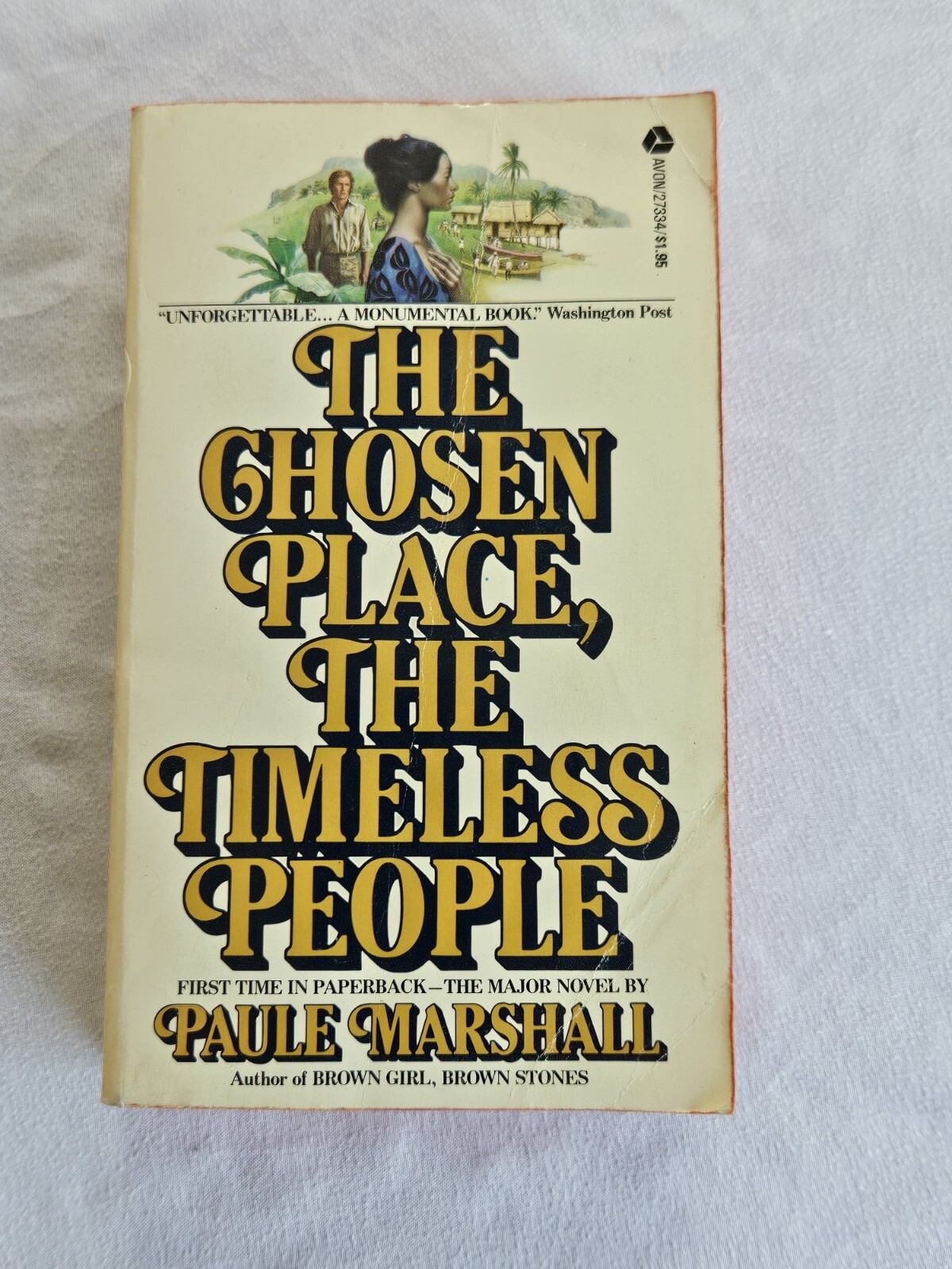 The Chosen Place, The Timeless People 1976 First Printing Avon Paperback Vintage
