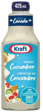 Kraft Creamy Cucumber Salad Dressing, 425ml