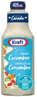 Kraft Creamy Cucumber Salad Dressing, 425ml