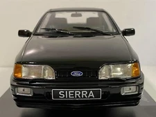 FORD SIERRA COSWORTH 1988 METALLIC BLACK MCG 18173 1/18 METAL MODEL CAR GROUP