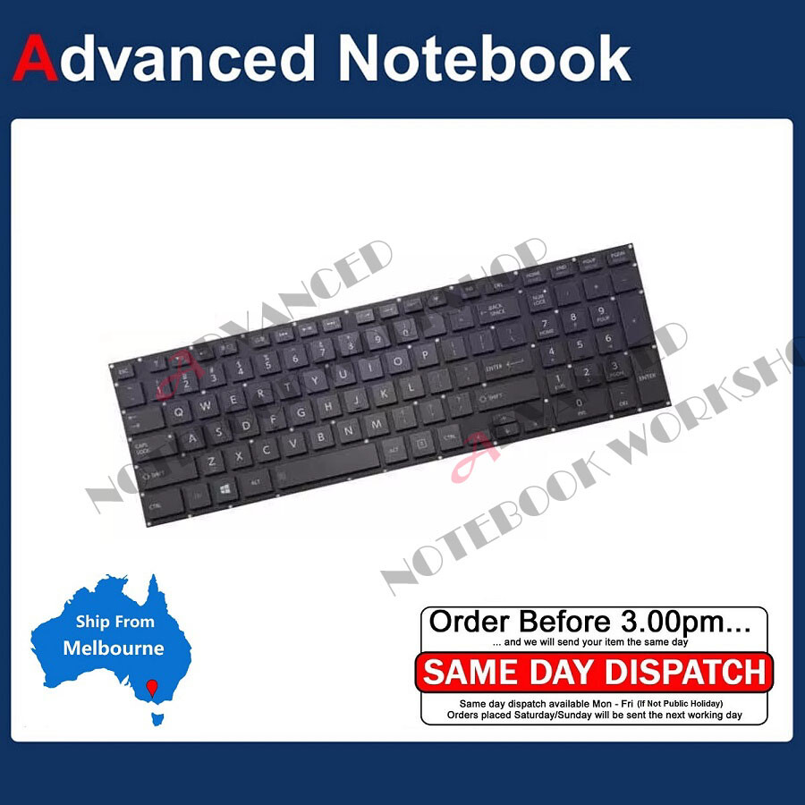 New Toshiba Satellite P70-A P70T-A P50T-B US Backlit Keyboard