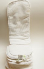 Bum Genius 9 Pack of Nylon Polyster Cloth Diaper Inserts 5.5 x 11.5