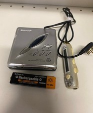 SHARP MD-ST800 Portable MiniDisc Player For Parts As-Is Japan