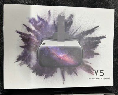 DESTEK V5 VR Headset, 110° FOV Eye Protected HD Virtual Reality Headset mit Touch