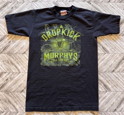 Dropkick Murphy T-Shirt Mens Small Black Music Concert Streetwear Made In USA