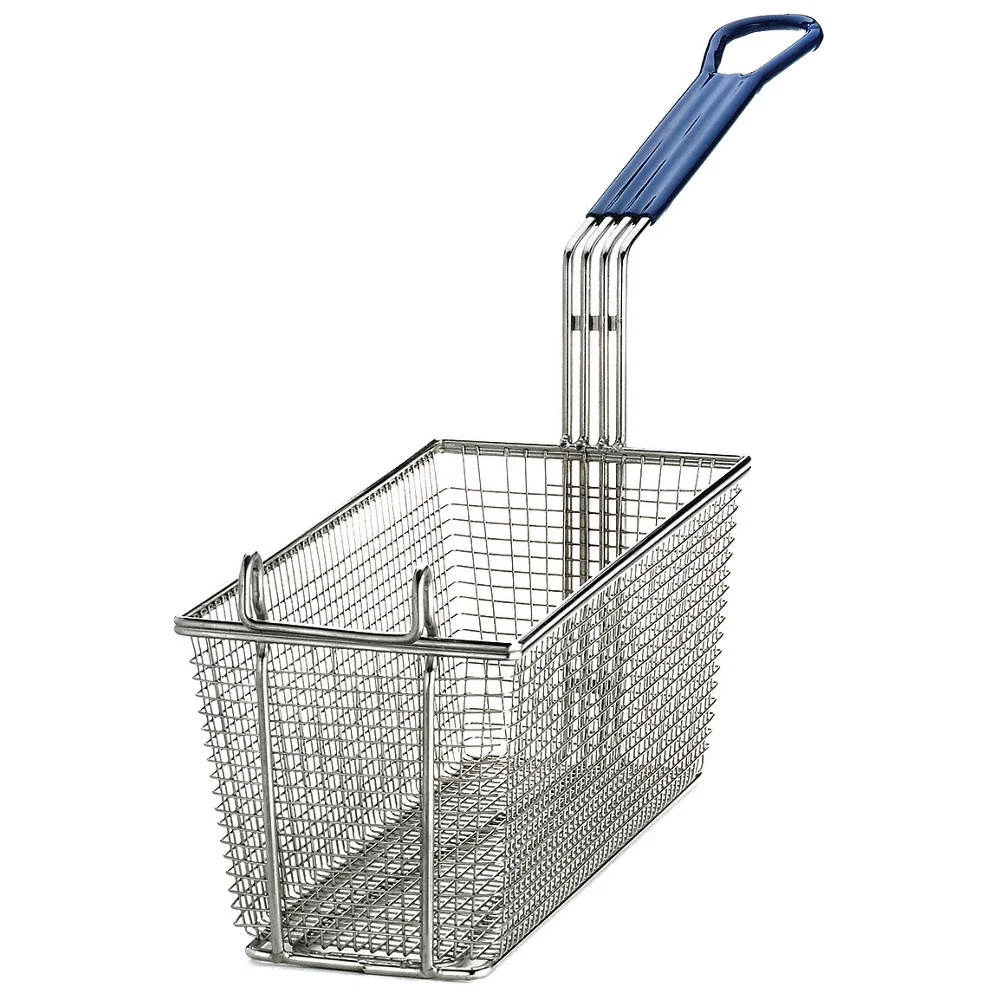 TABLECRAFT PRODUCTS COMPANY 428 Fry Basket, Blue PK 6