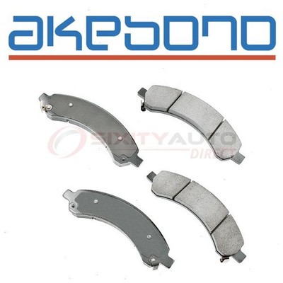 Akebono Pro-ACT ACT989 Disc Brake Pad Set for UP7891X TPC0989 RD989 PGD989M ww