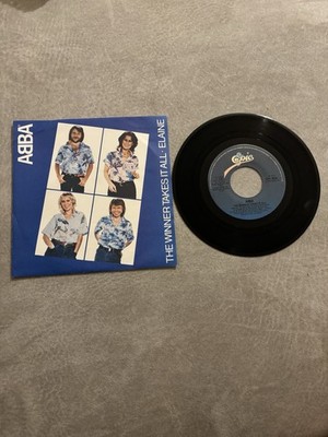 ABBA - The winner takes it all. Vinyl 45, Umdrehungen; 7'', Epic Italia (1980) gebraucht