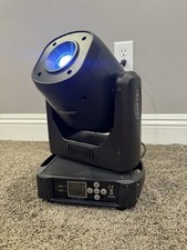 100w LED Moving Head Spot DMX DJ 5-facet Prism Dual Gobo Wheels
