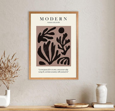 50x70cm Oak Effect Poster Frame - Large 70x50cm Wall Hanging Picture Frames