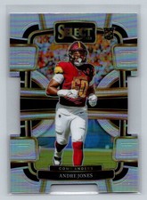 Andre Jones 2023 Panini Select Silver Prizms Die Cuts #98 RC Commanders