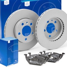 ATE Bremsenset Vorne Bremsscheiben und Beläge für VW POLO (AW1, BZ1) 256mm