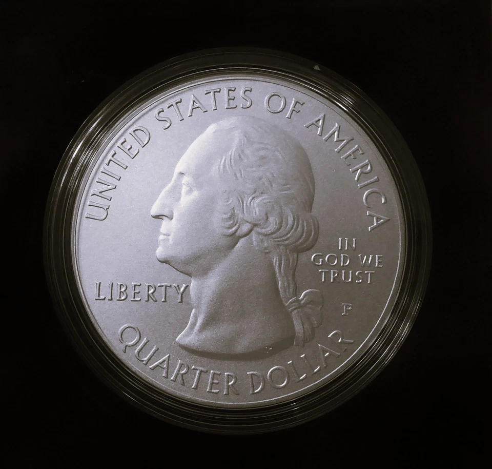 2019-P ATB San Antonio Missions, 5 oz Silver Coin (19AM), Collector Edition, OMP - Image 4 of 4