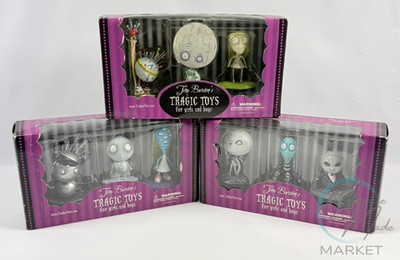 d*9様 Tim Burton TRAGIC TOYS 三箱セット New Tim Burton's Tragic Toys for Girls and Boys Complete THREE-Box