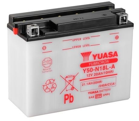 Yuasa Y50-N18L-A Starterbatterie FüR Ducati Motorcycles Honda-image