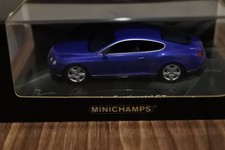 Minichamps Bentley Continental GT 1 43 Blue Metallic Unopened