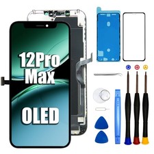OLED For iPhone 12 Pro Max Screen Replacement Display Digitizer Repair Kit