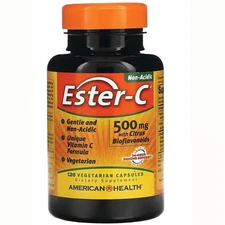 American Health Ester-C with Citrus Bioflavonoids 500 mg 120 Veg Caps