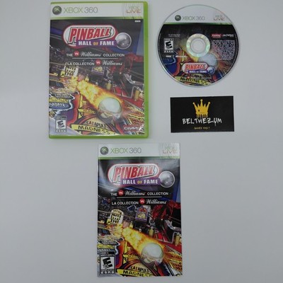 Pinball Hall of Fame (Microsoft Xbox 360, 2009) CIB EN/FR Manual