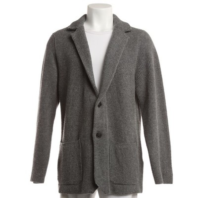 Roberto Collina Strickjacke 46 IT 52 Grau Sehr gut