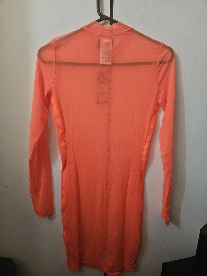 Vestido de Encubrimiento de Natación Ivy Park Naranja Solar Ivy Park Beyonce X Adidas - Totalmente Nuevo Foto 2 de 4