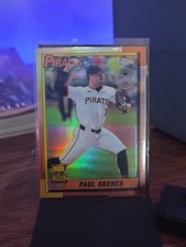 2025 Topps Chrome Paul Skenes 35th Anniversary Pirates Rookie Cup #90CB-13