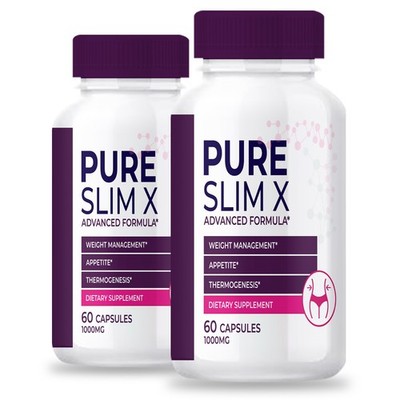 Pure Slim X - Pure Slim X Weight Management Capsules (2 pack)