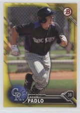 2016 Bowman Prospects Yellow Kevin Padlo #BP23 9cd