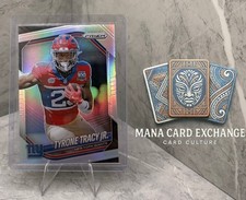 🤙🔥🤙2025 Panini Prizm Football Tyrone Tracy Jr. Silver Prizm #203 Giants