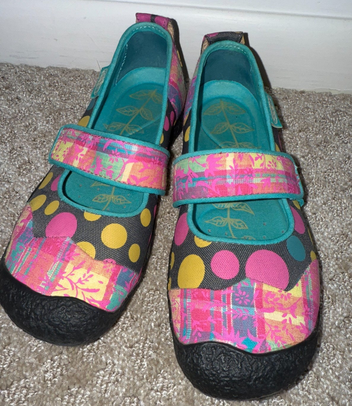 Scarpe donna Keen Harvest a pois mary jane misura 6 5 colorate outdoor acqua